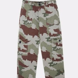 ZARA CARGO PANTS TROUSERS